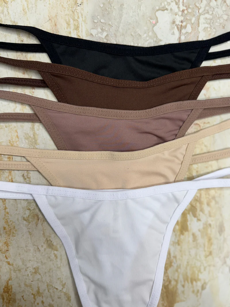 Pack X5 tangas en Lycra Semanario - Image 3